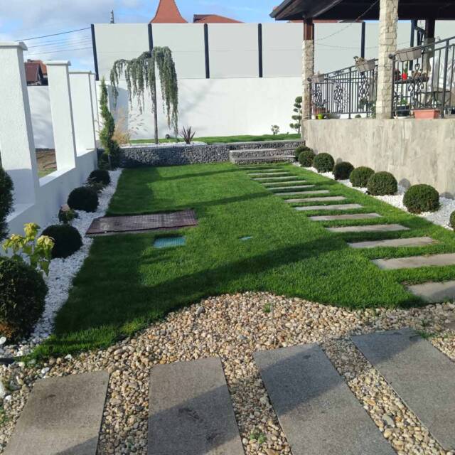 Озеленяване с габиони