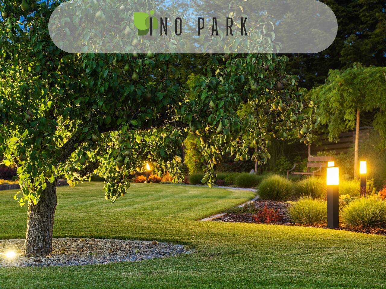 Декоративно осветление в градината